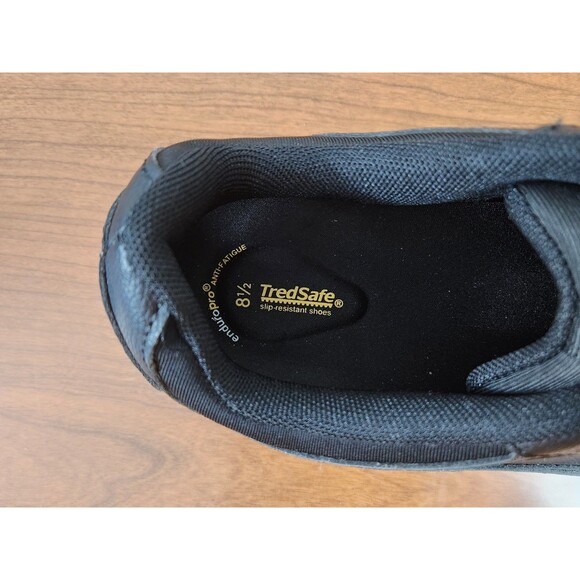 Tredsafe Claire Slip Resistant Womens Work Shoes Slip On Faux Leather Size 8.5 - Picture 6 of 16